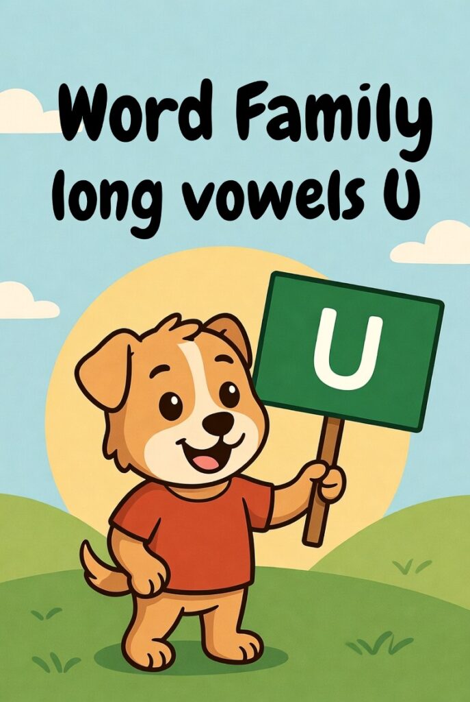 Word Family long vowels U