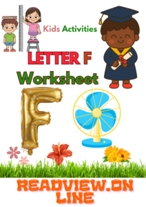 LETTER F Alphabet