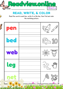 Read write and colour